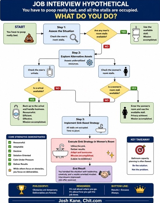 Job Interview Flow Chart